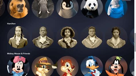 Hamilton Disney Plus Profile Icons (Concept) : r/hamiltonmusical