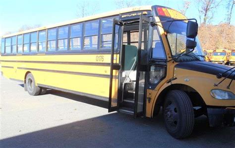 2010 Freightliner B2 Thomas Saf T Liner C2 School Bus 0176 Mathies