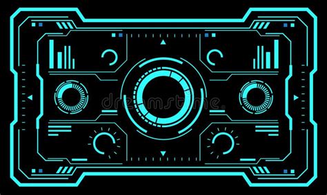 Display Sci Fi Computer Stock Illustrations 3 731 Display Sci Fi