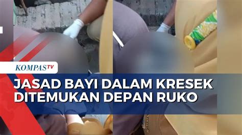 Temuan Jasad Bayi Dalam Kresek Di Depan Ruko Polisi Beberkan Ada Surat