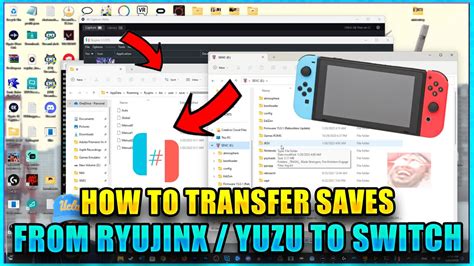 Transfer Save Files From Ryujinx Yuzu To Switch Or Switch To Yuzu