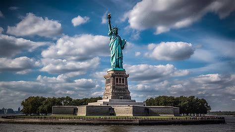 Statue Of Liberty Sky Attractions Background Dynamic Sky Attractions