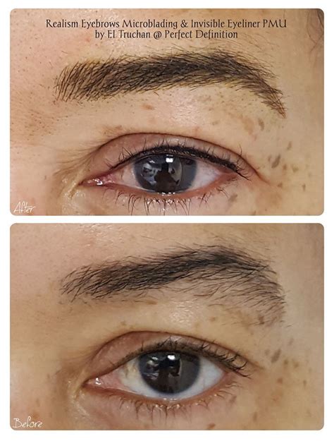 Realism Eyebrows Microblading Invisible Eyeliner PMU By El Truchan