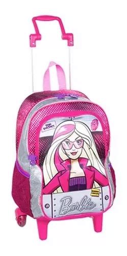 Mochila Escolar Sestini Barbie Barbie Color Rosa 20L MercadoLibre