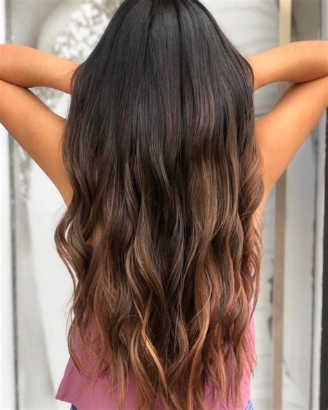 Mechas Creativas Efecto S Per Natural Con M S Luz De Medios A Puntas