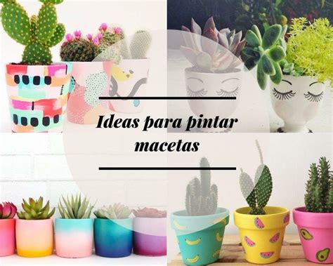 Transforma Tus Macetas De Barro Con Incre Bles Pinturas