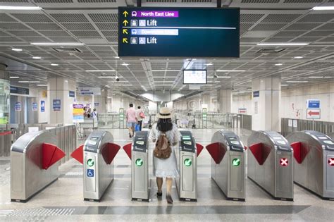 metro gate  singapore editorial stock photo image  tourism