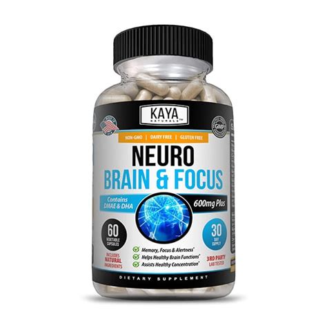 Kaya Naturals Neuro Brain And Focus Thelipoguy Health And Fitness