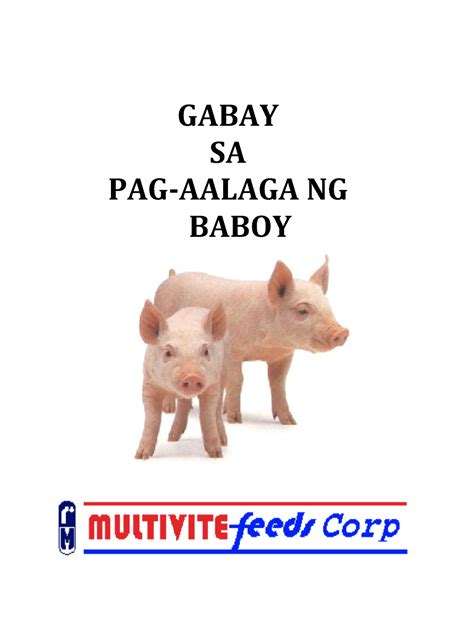 Gabay Sa Pag Aalaga Ng Baboy GABAY SA PAG AALAGA NG BABOY About The