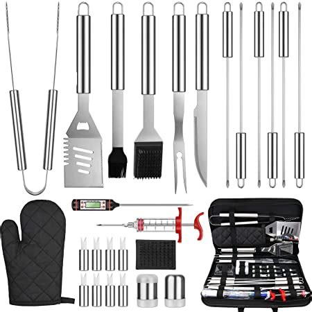 Amazon OlarHike Grilling Accessories BBQ Grill Tools Set 25PCS