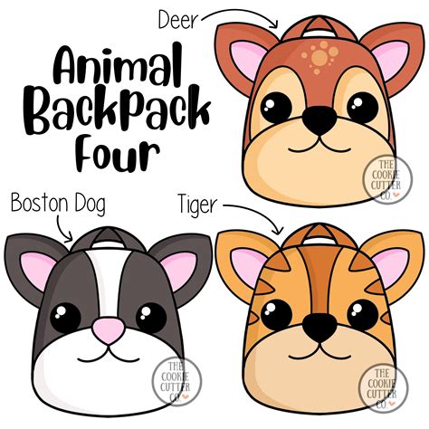 funny animal backpack 3