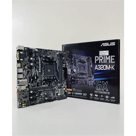 ASUS PRIME A320M-K gaming ryzen A320 2nd Gen AM4 MATX amd DDR4 ...