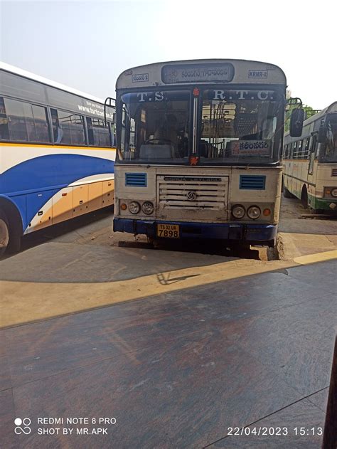 Tsrtc Buses Clicked At Karimnagar Hanmakonda Warangal T Flickr