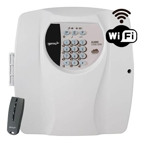 Central De Alarme Genno Cloud Alarm 10 Ethernet Wi Fi Parcelamento