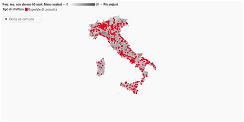 La Dislocazione Dei Nuovi Ospedali Di Comunit Sul Territorio Nazionale