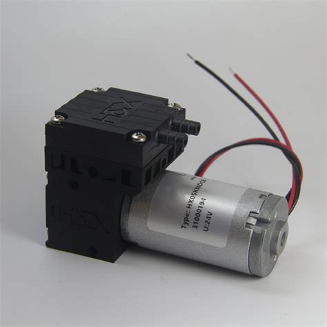 Hx Dc V V Brush L Min Bar Miniature Diaphragm Vacuum Pump