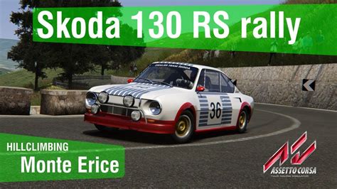 Skoda Rs Rally Hillclimbing Monte Erice Assetto Corsa Mod