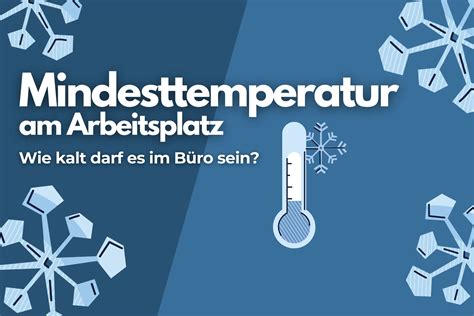 Mindesttemperatur Am Arbeitsplatz Wie Kalt Darf Es Im B Ro Sein