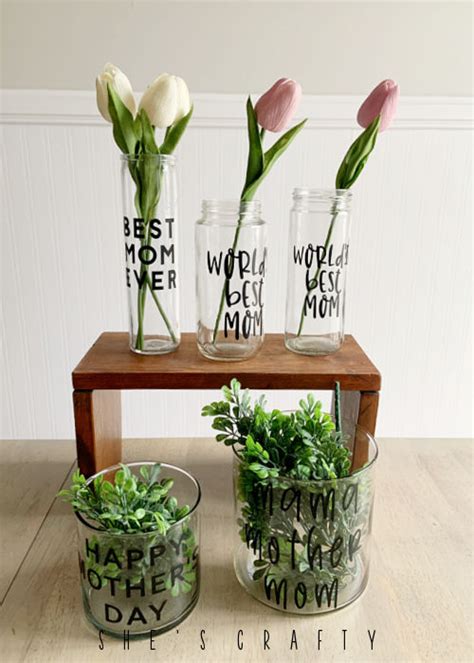 She's Crafty: Mother's Day Gift Idea - Flower Vases