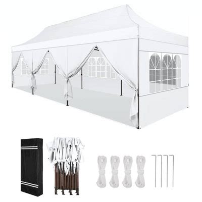 Himimi Ft W X Ft D Steel Pop Up Party Canopy Wayfair