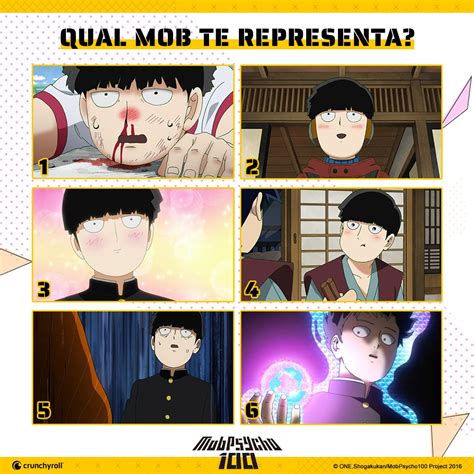 Crunchyroll PT On Twitter RT Mobpsycho Pt Qual Mob Melhor Te