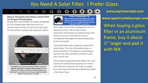 Solar Filter Recommendation Solar Observing And Imaging Cloudy Nights