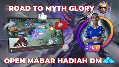 MABAR BERHADIAH DIAMOND LIVE PUSH RANK KE GLORY ONE HAND ONLY