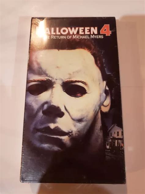 HALLOWEEN 4 RETURN of Michael Myers VHS new sealed 1989 CBS FOX ...