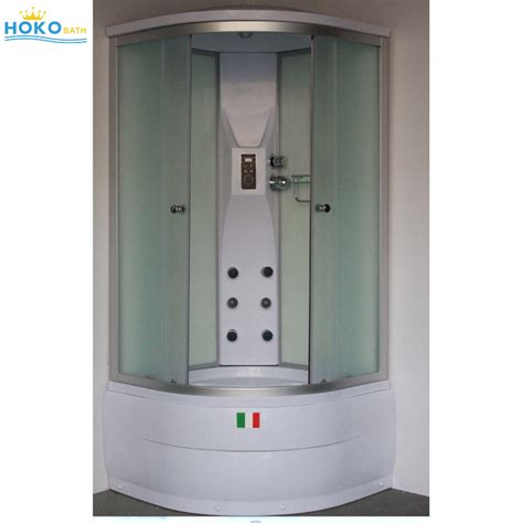 New Shower Cubicle Steam Shower Rooms Tempered Glass Double Sliding Tempered Glass Shower Cabin