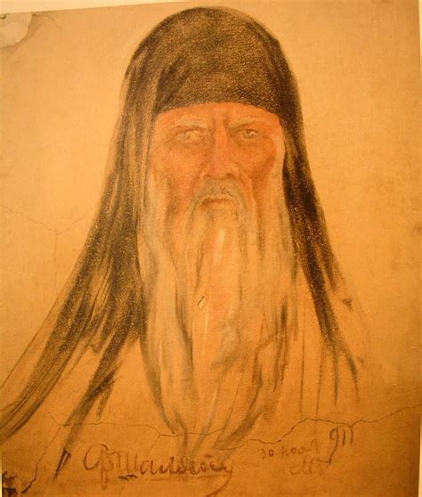 Self portrait 1911 of Feodor Chaliapin Ѳедоръ Ивановичъ Шаляпинъ