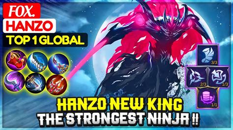 Hanzo New King The Strongest Ninja Top Global Hanzo Fox