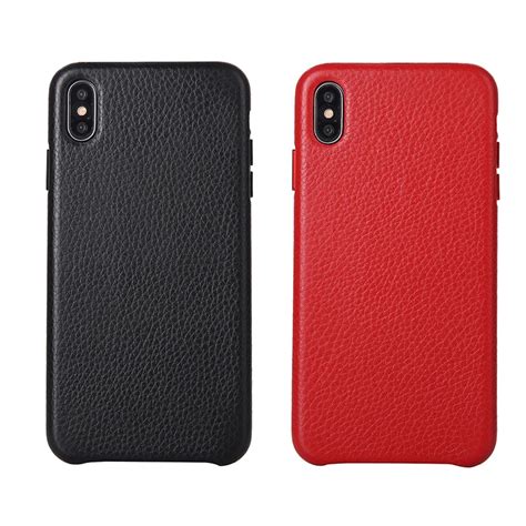 Genuine Leather Case For Iphone X Xs Max Phone Cover For Iphone Xs Max Back Cover Real Natural