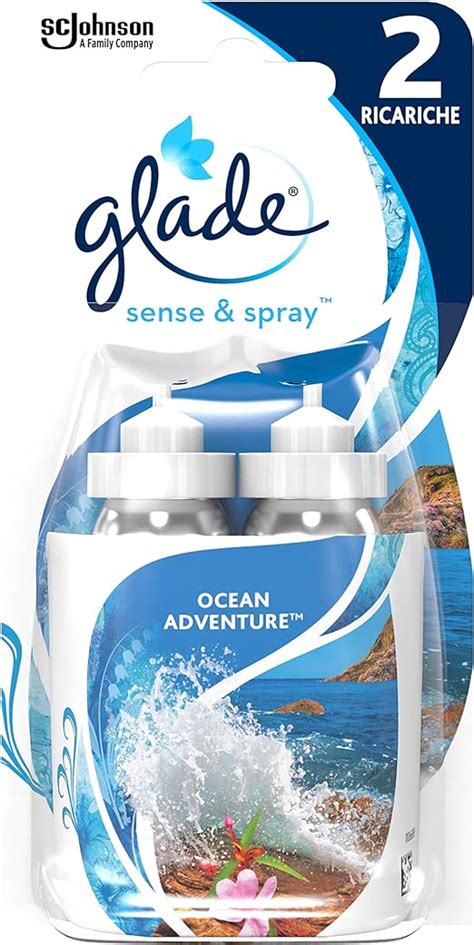 Glade Sense Spray Doppia Ricarica Profumatore Per Ambienti Con Olii