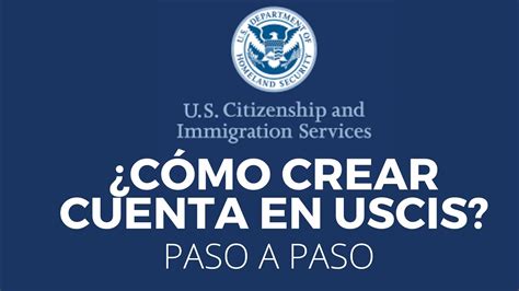 C Mo Crear Una Cuenta En Uscis Paso A Paso How To Create A Uscis