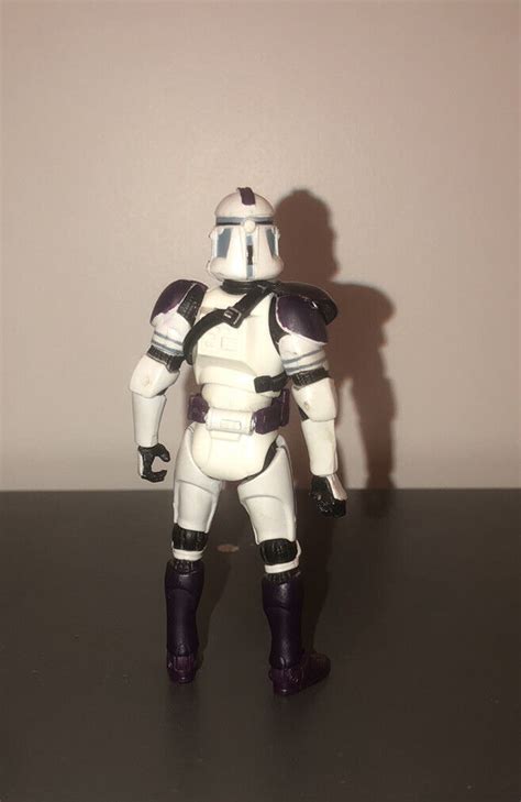 187th Attack Battalion Mace Windu Purple Clone Trooper Star Wars Figure