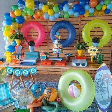 Decoração Tema Praia Locação Montagem Elo7 Temas para festa