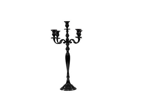 Black Versaille Candelabra Chaircovers Over All