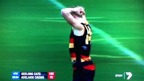 Last 41 Seconds Geelong Vs Adelaide Crows Round 18 2012 YouTube