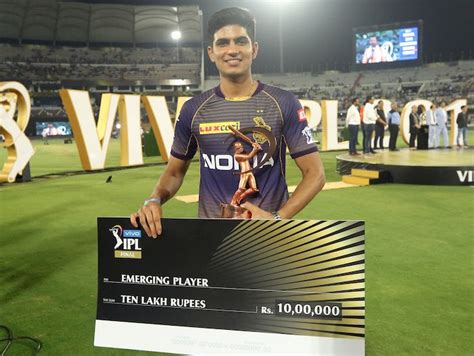 Ipl Emerging Player 2019 Shubman Gill Shubman Gill Ipl Kkr Shubman Gill Ipl 2019 Total Score