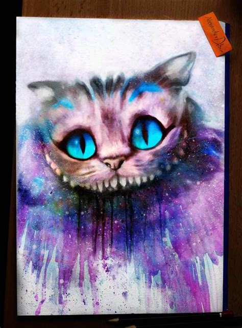 cheshire cat | Cheshire cat art, Cat art, Cheshire cat drawing