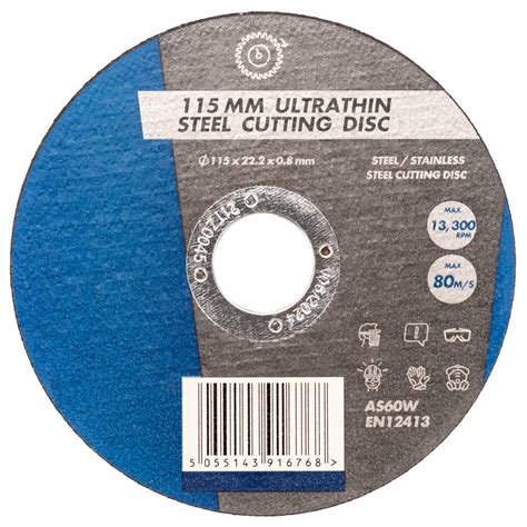 Discos De Corte Ultrafino Mm Para Acero Inoxidable Y Metal Mm