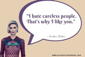 Jordan Baker Quotes From The Great Gatsby Gatsby Flapper Girl