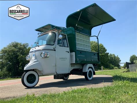 This Piaggio Ape Classic Converted By Boscarrelli In The