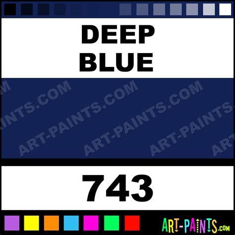 Deep Blue Colortool Sprays Foam and Styrofoam Paints - 743 - Deep Blue Paint, Deep Blue Color ...