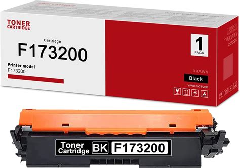 Amazon 1 Pack Black F173200 Toner Cartridge Compatible Replacement