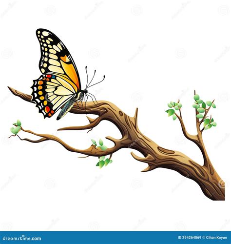 A Butterfly Symbolism of Change Hope and Transformation Stock ...