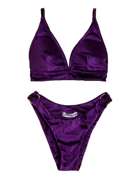 Olympic Stores 016663 Set Bikini Τριγωνάκι Brazil Μωβ Skroutz gr