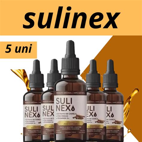 5 FRASCOS SULINEX ORIGINAL Shopee Brasil