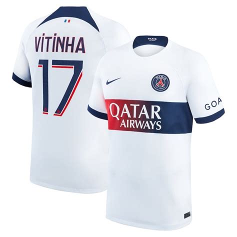 Maillot Psg Ext Rieur Vitinha Foot Soccer Pro