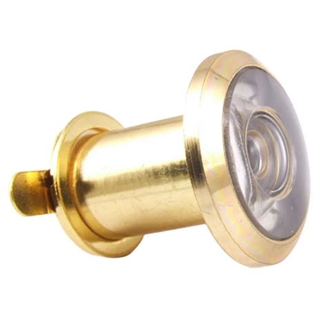 Home Security Degree Wide Angle Door Viewer Peep Brass Sight Hole